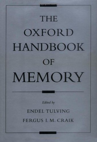 The Oxford Handbook of Memory