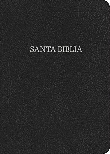 NVI Biblia Letra Gigante negro, piel fabricada