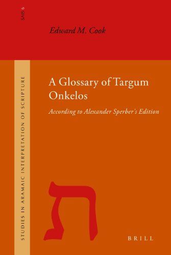 A Glossary of Targum Onkelos