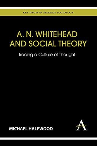 A. N. Whitehead and Social Theory