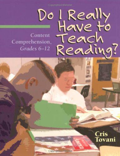Do I Really Have to Teach Reading?