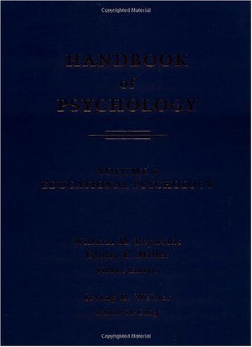 Handbook of Psychology, Educational Psychology