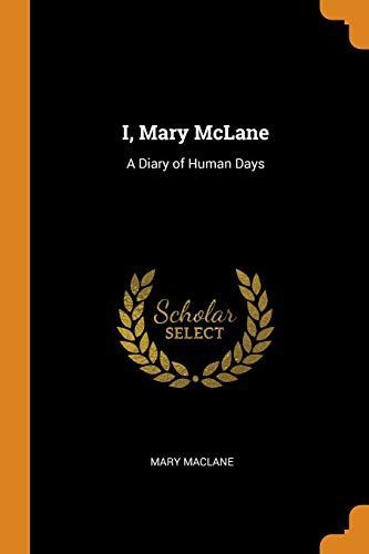 I, Mary McLane