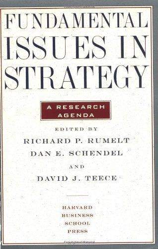 Fundamental Issues in Strategy