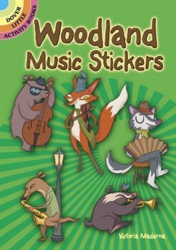 Woodland Music Stickers