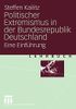 Politischer Extremismus in der Bundesrepublik Deutschland