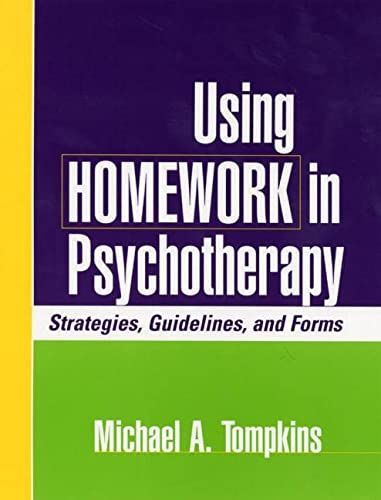 Using Homework in Psychotherapy