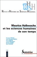 RHSH n°1 - Maurice Halbwachs et les sciences humaines de son temps