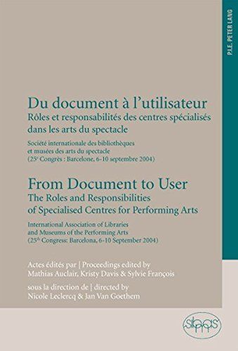 Du document à l'utilisateur/from Document to User