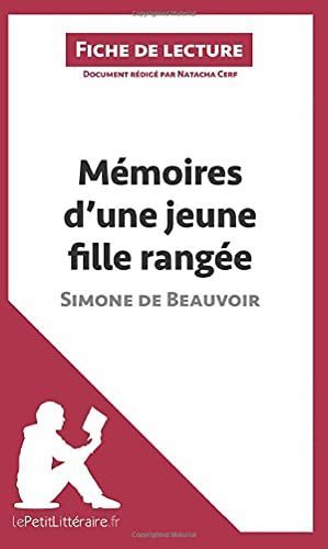 Mémoires d'une jeune fille rangée de Simone de Beauvoir (Fiche de lecture)