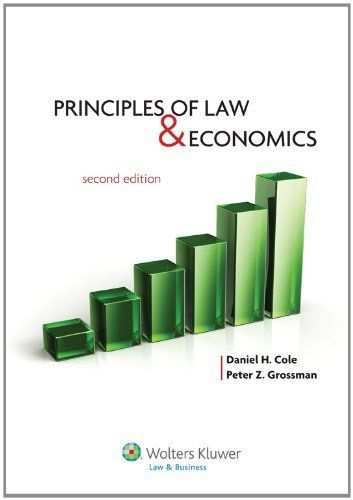 Principles of Law and Economics