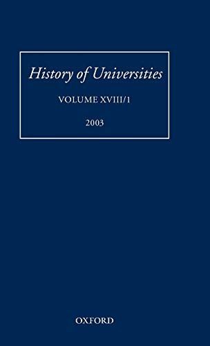 History of Universities