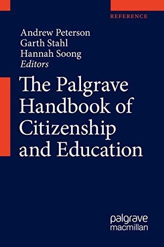 The Palgrave Handbook of Citizenship and Education