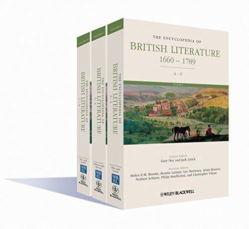 The Encyclopedia of British Literature 1660 - 1789 Set