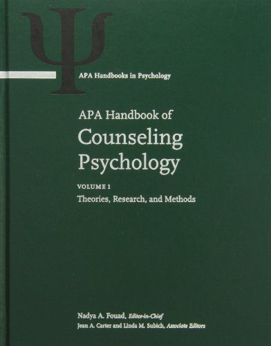 APA Handbook of Counseling Psychology