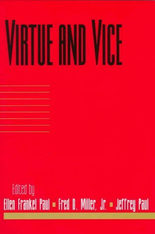 Virtue and Vice: Volume 15, Part 1