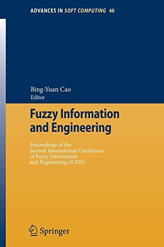 Fuzzy Information and Engineering