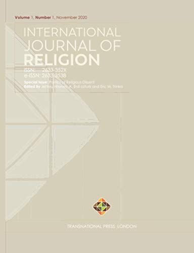 International Journal of Religion - Volume 1, Number 1 - November 2020