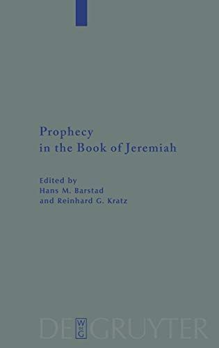 Prophecy in the Book of Jeremiah