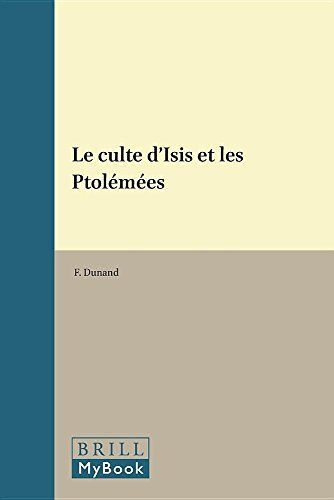 Le Culte D'Isis Dans Le Bassin Oriental De LA Mediterranee