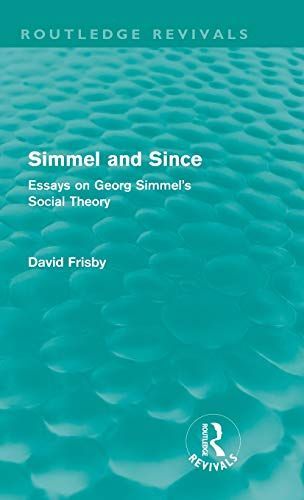 Simmel and Since