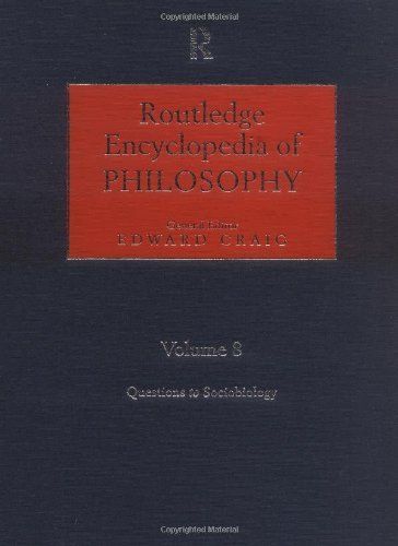 Routledge Encyclopedia of Philosophy: Index