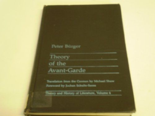 Theory of the Avant-garde