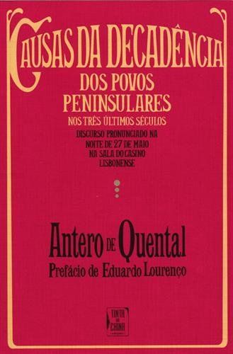 Causas da decadência dos povos peninsulares nos últimos três séculos