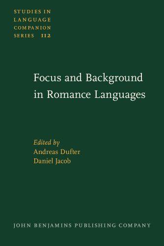 Focus and Background in Romance Languages