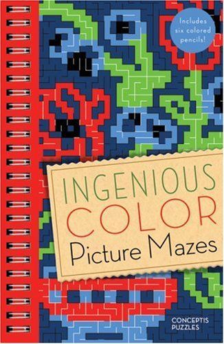 Ingenious Color Picture Mazes