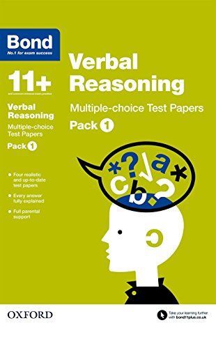 Bond 11+: Verbal Reasoning: Multiple Choice Test Papers