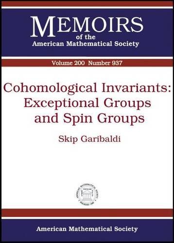 Cohomological Invariants