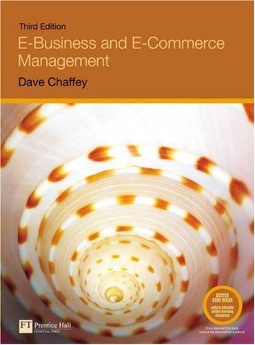 E-business and E-commerce Management