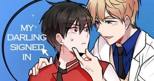 My darling signed in
