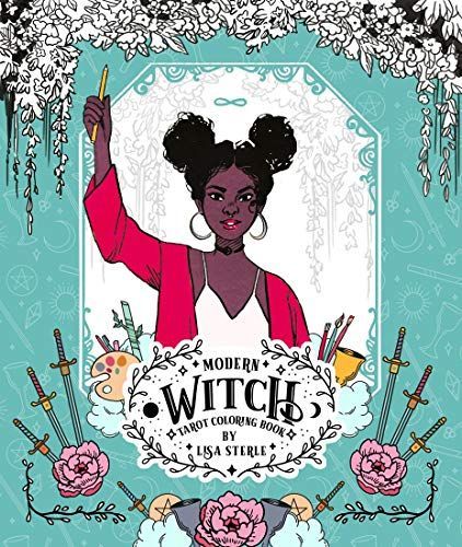 Modern Witch Tarot Coloring Book