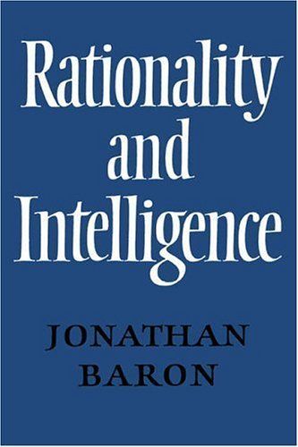 Rationality and Intelligence