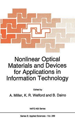 Nonlinear Optical Materials and Devices for Applications in Information Technology