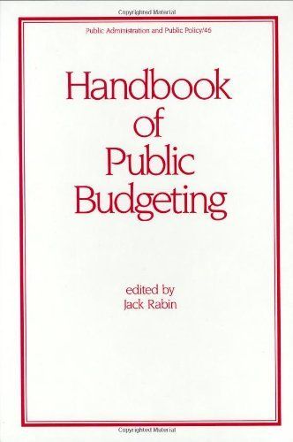 Handbook of Public Budgeting