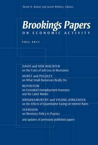 Brookings Papers on Economic Activity: Fall 2011