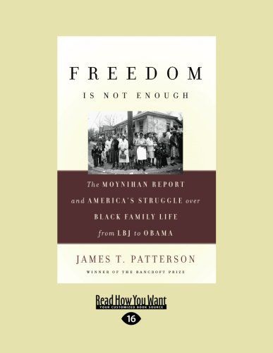 Freedom Is Not Enough