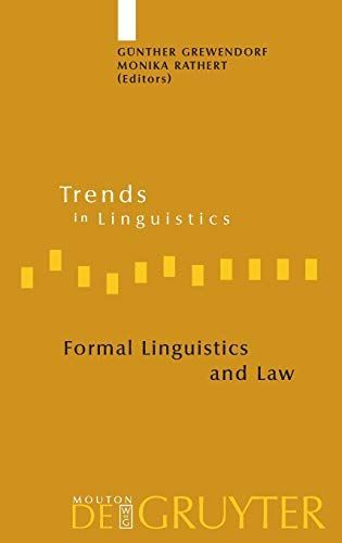 Formal Linguistics and Law