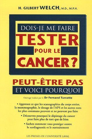 Dois-je me faire tester pour le cancer?