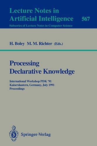 Processing Declarative Knowledge