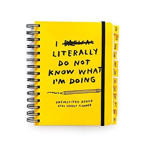 Unsolicited Advice 2020 Weekly Planner