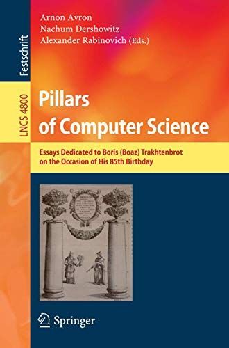 Pillars of Computer Science