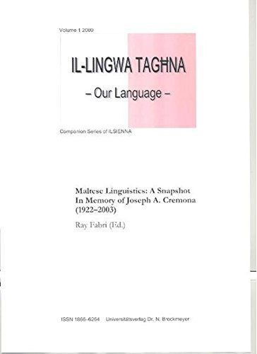 Maltese Linguistics