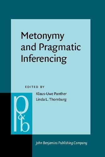 Metonymy and Pragmatic Inferencing