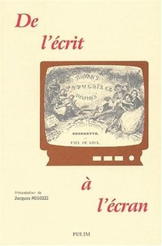 De l'écrit à l'ecran