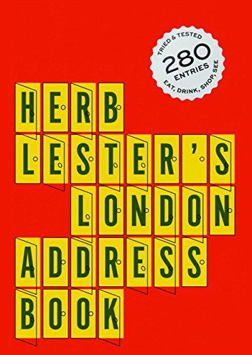 London Address Book - Eating and Drinking