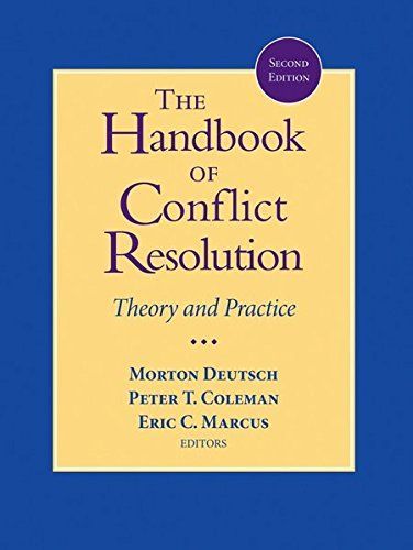 The Handbook of Conflict Resolution